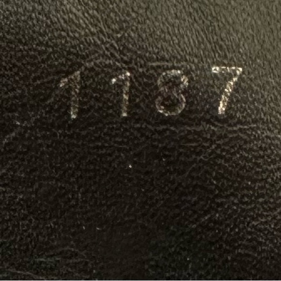 PRADA BLACK LEATHER LOAFERS SLIP ON #141187 MEN'S SHOES SIZE 8 1/2 MADE IN ITALY - Picture 5 of 6